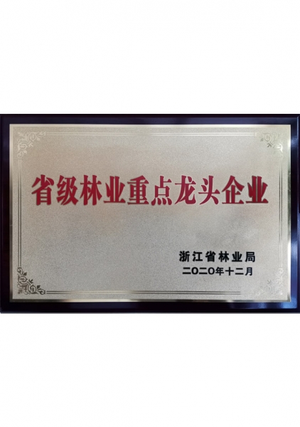 省級(jí)林業(yè)重點(diǎn)龍頭企業(yè)